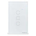 Imagem da oferta Interruptor Inteligente Touch WI-FI 3 Teclas EIW 1003 Branco Intelbras!