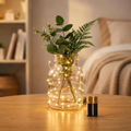 Imagem da oferta Fio De Fada Led 2 Metros 20 Leds Amarela Decoração Pilhas Inclusas