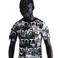 Imagem da oferta Camiseta Corinthians Nike 2026 Prejogo Masculina Preto Branco