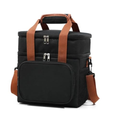 Imagem da oferta Bolsa Termica Marmita Lancheira Grande Alça Ombro Trabalho Passeio Academia Dois Andares (bolsa Preta)