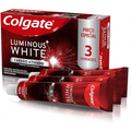 Imagem da oferta Colgate Creme Dental Clareador Luminous White Carvão Ativado 70G 3 Unidades