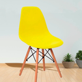 Imagem da oferta Cadeira Eames Eiffel Base Madeira Amarela Vestcasa