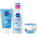 Imagem da oferta Kit Rotina Diária Nivea Sabonete em Gel + Água Micelar + Creme Nutritivo - Nivea