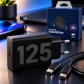 Imagem da oferta Carregador Turbo 125W USB-C com Cabo Incluso