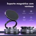 Imagem da oferta Suporte Magnético para Carro com Ventosa Giratório 360° Compatível com iPhone 12-17 e Android Do Brasil C
