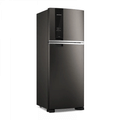 Imagem da oferta Geladeira Brastemp Duplex BRM55FE Frost Free com Painel Click Black e Turbo Freezer 463L Black Inox - 110V