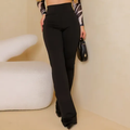 Imagem da oferta Calça Legging Flare Bailarina Leg Boca De Sino Cintura Alta