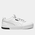 Imagem da oferta Tênis Puma Carina Logomania Feminino Branco Preto