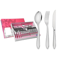 Imagem da oferta Faqueiro Aço Inox Com Faca Para Churrasco 91 Peças Tramontina Laguna Prata