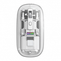 Imagem da oferta Mouse Marvo M810W Rainbow Wireless 1600DPI Branco M810W-WTH