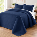 Imagem da oferta ColchaCobre Leito Dupla Face Matelado Casal 3 Peças