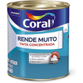 Imagem da oferta Tinta Acrílica Rende Muito Fosco Branco 900ml Coral