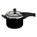 Imagem da oferta Panela de Pressão Tramontina Vancouver Effect em Alumínio com Revestimento Interno e Externo em Antiaderente Starflon Max Preto 20 cm 4,5 L