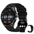 Imagem da oferta Smartwatch PEJE ZW02 com Chamadas, Pulseira Extra e 123+ Modos Esportivos