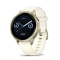 Imagem da oferta Garmin Relógio Venu 4 Ouro Lunar 41mm com Pulseira de Silicone Marfim