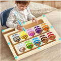 Imagem da oferta Brinquedo Educativo Labirinto Montessori Jogo Cores Infantil