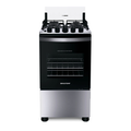 Imagem da oferta Fogão Brastemp 4 Bocas Inox com Duas Prateleiras com Alturas Ajustáveis - BFO4NBR