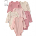 Imagem da oferta Kit Body Bebê 6 Peças Poá Multicor Carter's