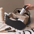 Imagem da oferta Bolsa Necessaire Porta Maquiagem Higiene Organizador Viagem Cor Preto