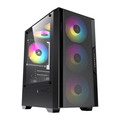 Imagem da oferta Gabinete Gamer Acegeek Stratus Mesh, Mid-Tower, Lateral de Vidro, Preto, AG-STRATUS-MESH-BK