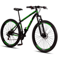 Imagem da oferta Bicicleta Aro 29 KGT Shift Aço Carbono 21 marchas Freios a Disco Suspensão Diant - Bicicleta Mountain Bike