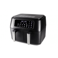 Imagem da oferta Promoção! Fritadeira Dual Air Fryer Hamilton Beach Duplo Cesto 8 Litros Preta 127v