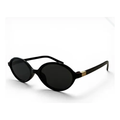 Imagem da oferta Óculos De Sol Oval Retro Pequeno De Luxo Feminino Urbano