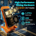 Imagem da oferta STARMINER Novo e Inteligente 2026 Bitaxe Gamma 601 Minerador Solo 1.2Ths 18W 12V Chip ASIC BM1370 para Bitcoin com Busc