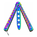 Imagem da oferta Canivete Butterfly Faca Cs Go Sem Corte Raibown Borboleta
