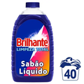 Imagem da oferta Sabão Líquido Lava Roupas Brilhante Limpeza Total 3L