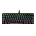 Imagem da oferta Teclado Mecanico Gamer TGT Sherman Compacto Rainbow ABNT2 Switch Azul Preto TGT-SHTKL-RBW01