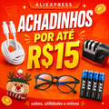 Imagem da oferta Achadinhos por até R$15 no AliExpress!