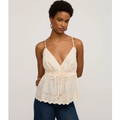 Imagem da oferta Blusa em Laise com Detalhes no Decote e Bordado na Barra