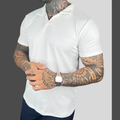 Imagem da oferta Camisa Polo Masculina Premium Gola Social Lisa Italiana Slim