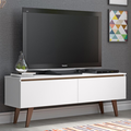Imagem da oferta Rack para TV até 55 Polegadas Madesa Le Mans com 2 Portas RusticBranco