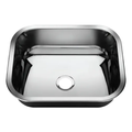 Imagem da oferta Cuba Pia Número 0 Cozinha Inox American Steel 40x34x11 Rasa