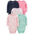 Imagem da oferta Kit Body Bebê 5 Peças Variadas Multicor Carter's