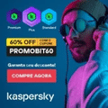 Imagem da oferta Ganhe 60% de Desconto Nos Planos de Antivírus da Kaspersky!