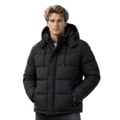 Imagem da oferta Jaqueta Bobojaco Casaco Forrado Impermeável Frio Neve Moto Preto M Liso