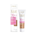 Imagem da oferta Protetor solar facial com cor fps 70 alta cobertura – l’oreal paris solar expertise efeito make up – cor 4.0 30g