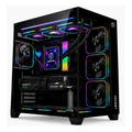 Imagem da oferta Gabinete Gamer Liketec Zeus V3 Preto Vidro Temperado Atx