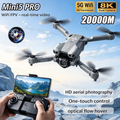 Imagem da oferta Drone RC Mini 5 Pro 2026 Atualizado Câmera Dupla 8K WiFi FPV Fluxo Óptico Quadricóptero RC com Função de Voo Es