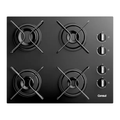 Imagem da oferta Cooktop 4 Bocas a Gás GLP Consul Mesa de Vidro Preto Acendimento Automático CD060BE
