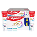 Imagem da oferta Colgate Total Whitening & Fresh Mint Creme Dental Clareador 6x90g