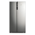 Imagem da oferta Geladeira Electrolux IS4S Frost Free Inverter 435L Side by Side cor Inox Look