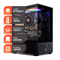Imagem da oferta PC Gamer Forge AMD Ryzen 5 5600GT 16GB DDR4 SSD 240GB Fonte 400W 80 Plus