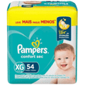 Imagem da oferta fralda Pampers Confort sec XG 54 unidades