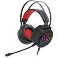 Imagem da oferta Headset Gamer Redragon Carmen RGB Drivers de 50mm Multiplataformas Black H261