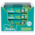 Imagem da oferta Kit Lenços Umedecidos Pampers Aroma de Aloe Vera 576 Unidades (12 pacotes com 48 un cada)