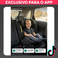 Imagem da oferta Cadeirinha infantil para carro Litet Mass 0-36kg Preta - BB456